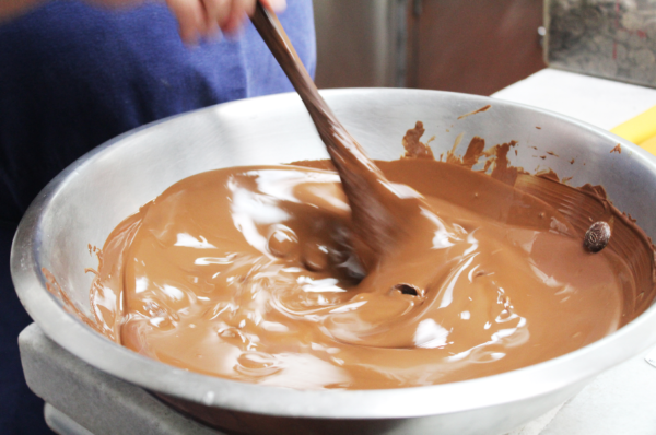 Melted chocolate A Day In the Life of a Pastry Chef