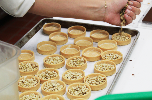 Pine nut pastry A Day In the Life of a Pastry Chef