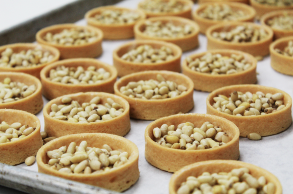 Pine nut pastry A Day In the Life of a Pastry Chef