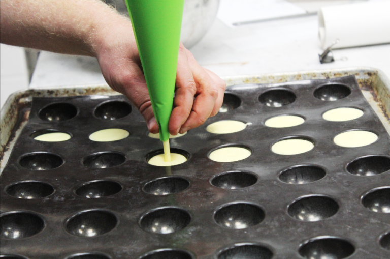 White Chocolate Molds A Day In the Life of a Pastry Chef
