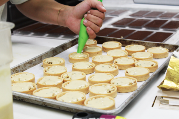Pine nut pastries A Day In the Life of a Pastry Chef