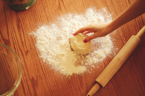 Blueberry Crumble Pie Rolling Pie Dough