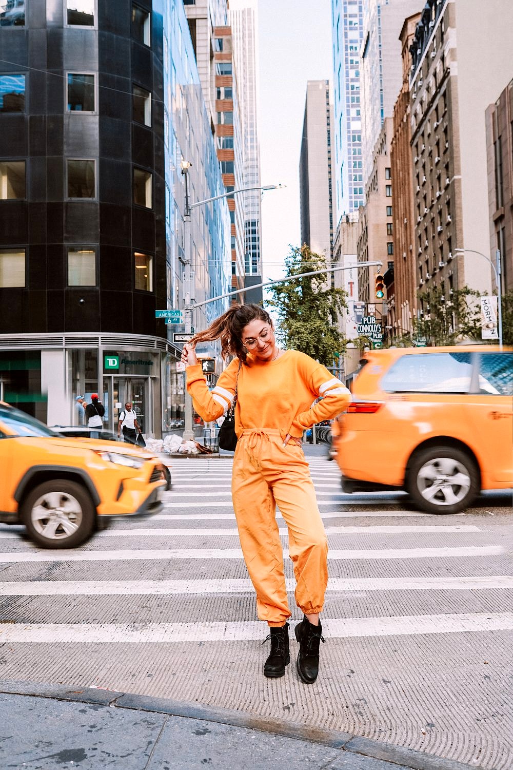 New York City yellow taxi photo The Emily Edition